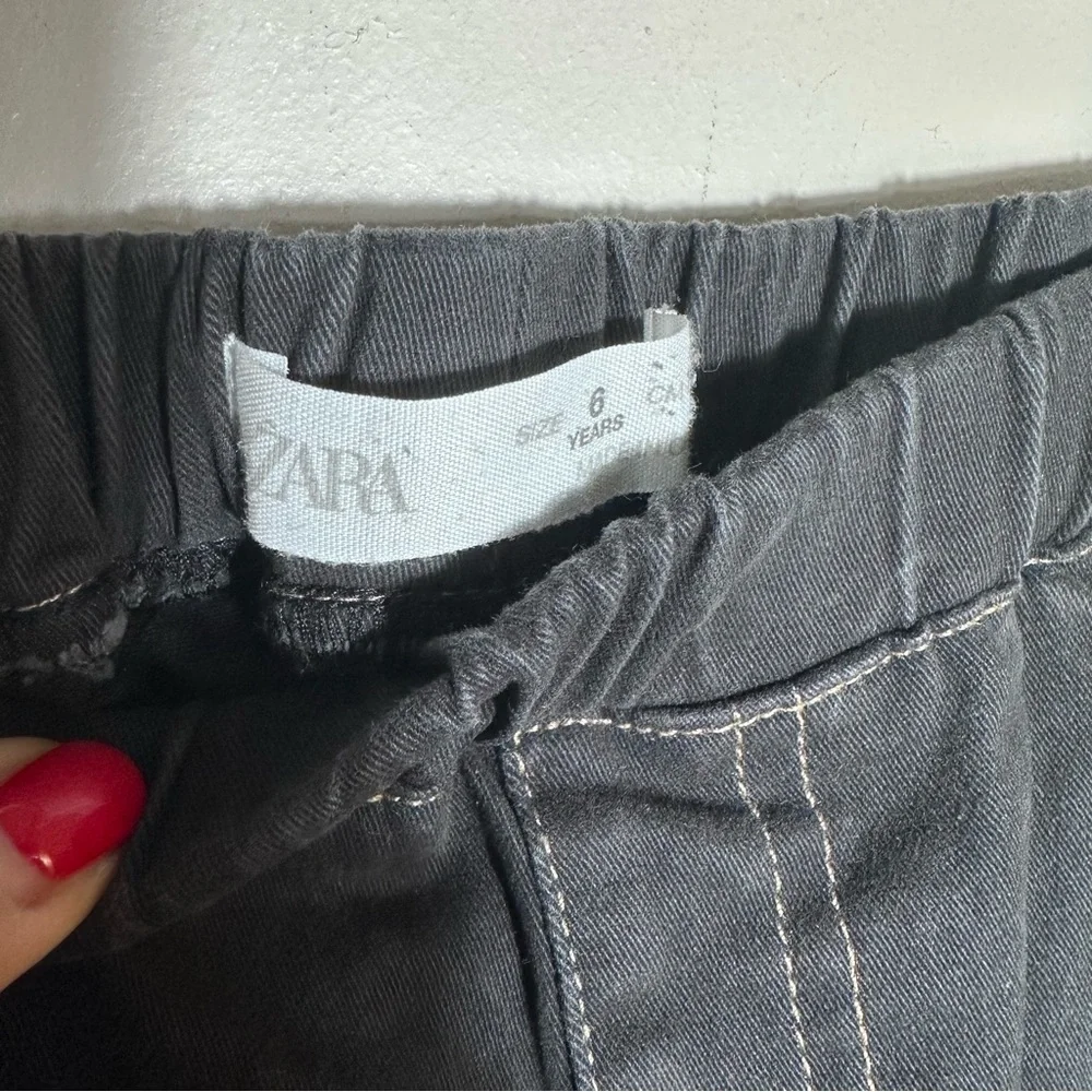 Zara Kids Black Casual Pants